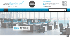 Desktop Screenshot of officesolutionsfl.com